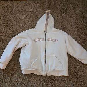Big Dogs Hoodie - White - XL